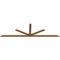Ekena Millwork Saratoga Timber Gable Bracket, Western Red Cedar, 108"W x 31 1/2"H x 1 1/2"D x 3 1/2"F, 7/12 Pitch GBW108X31X0204SAR00SWR - alternate 4